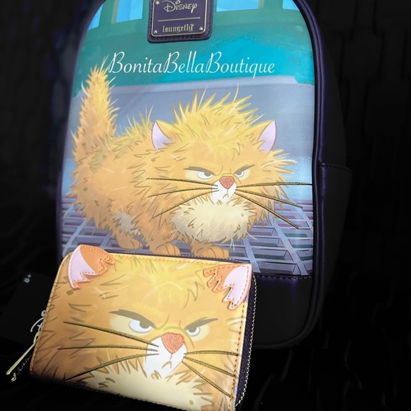 Loungefly Disney Oliver & Company Street Grate Mini Backpack - Picture 2 of 4
